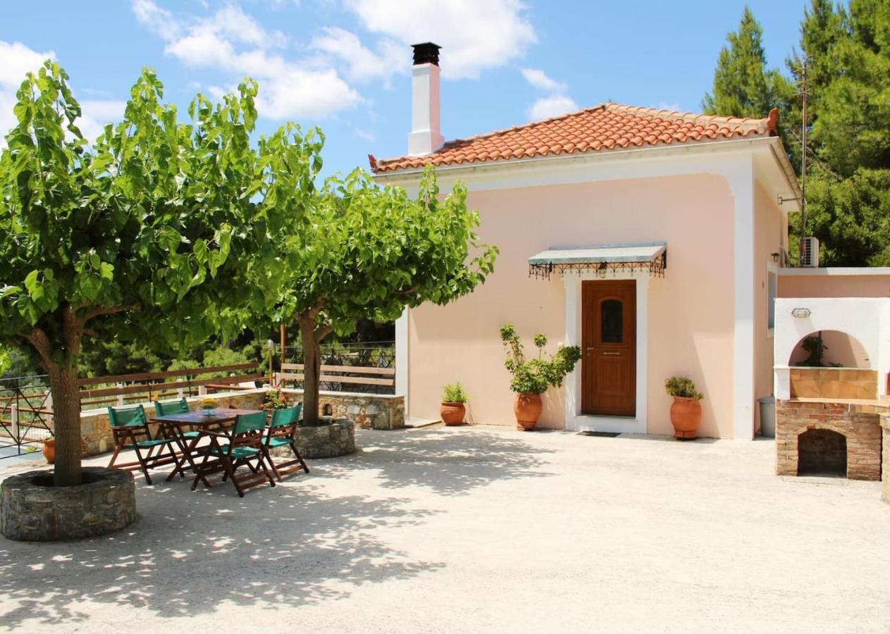 Villa Tenedos Skopelos Town Bagian luar foto