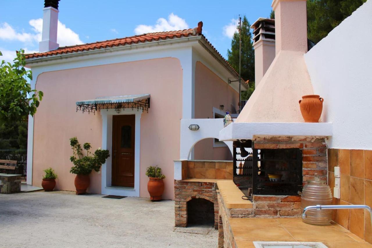 Villa Tenedos Skopelos Town Bagian luar foto